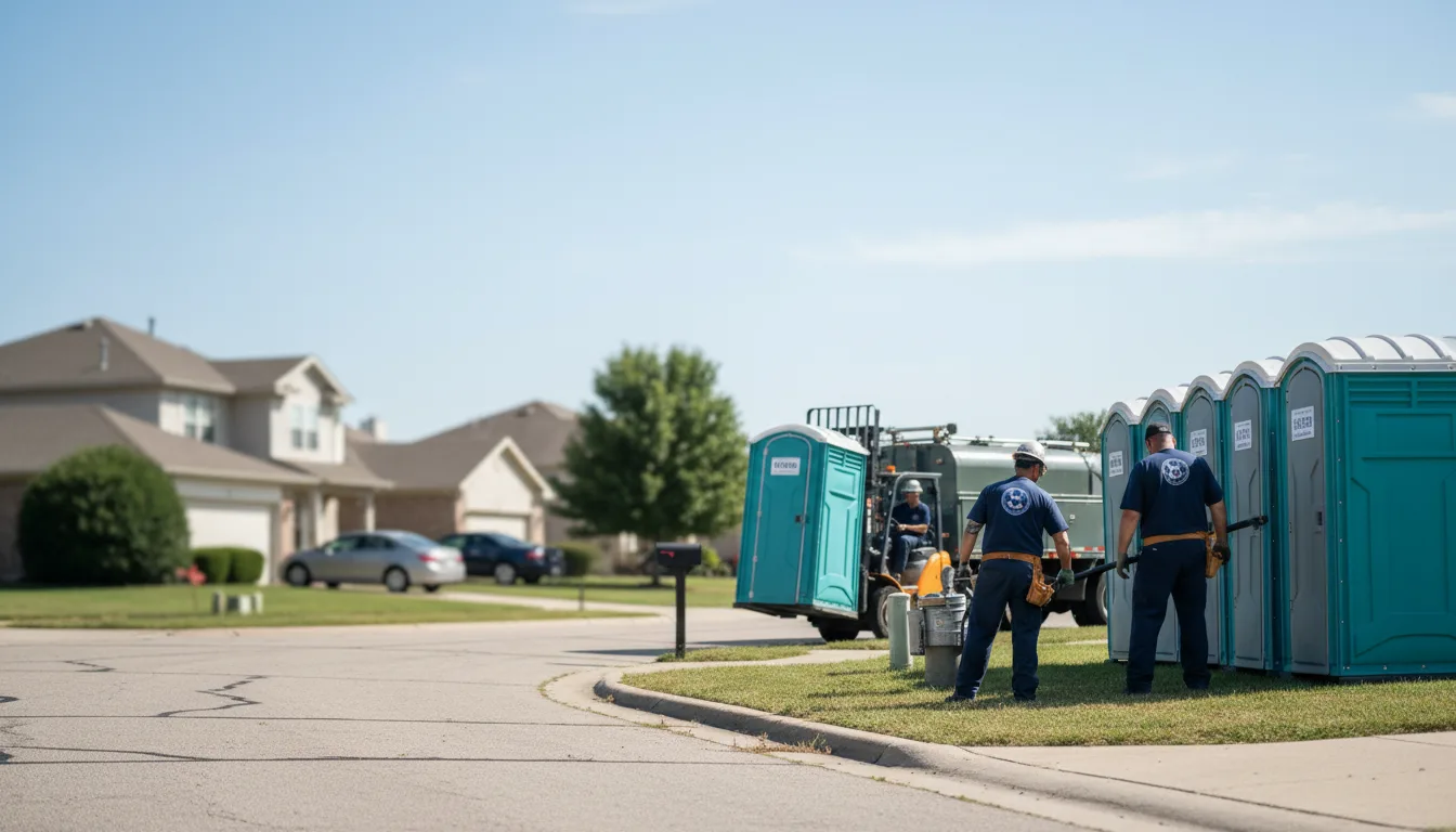 Porta Potty Rental in Upper Sandusky, OH near me